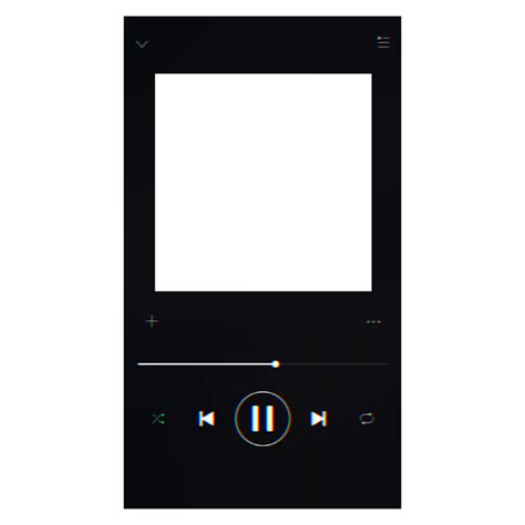 Spotify Template Png